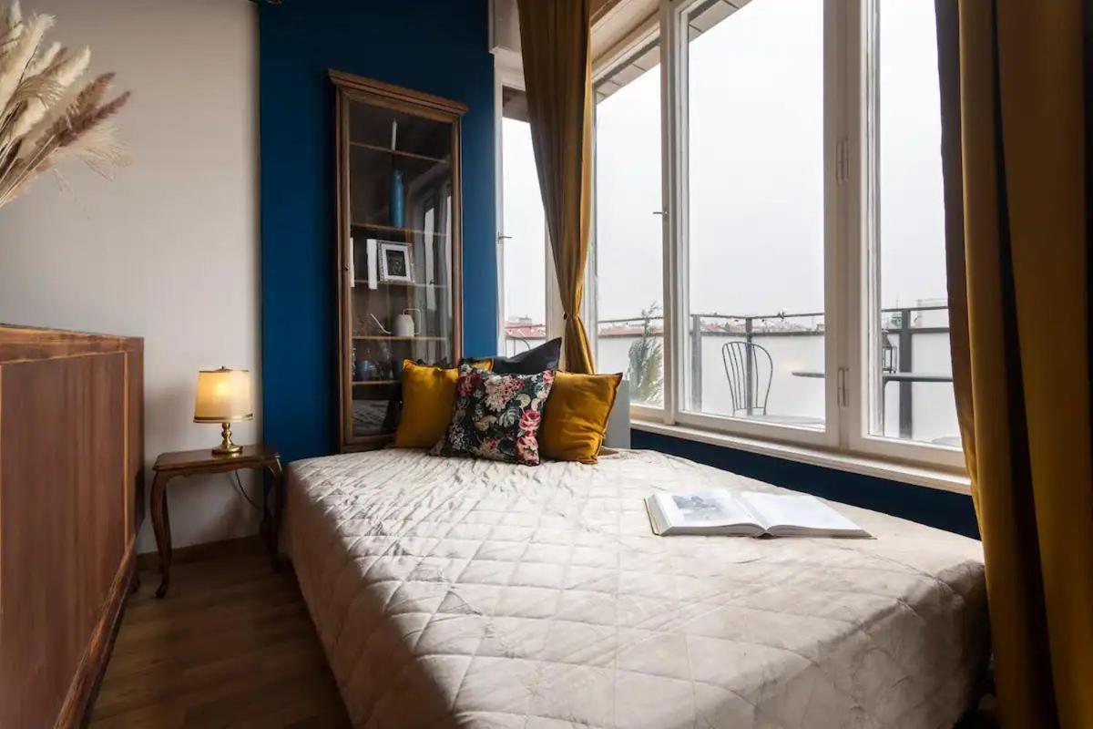 Waterfront River Side Roof Top Apartment - Terrace With City View Prague Exterior photo